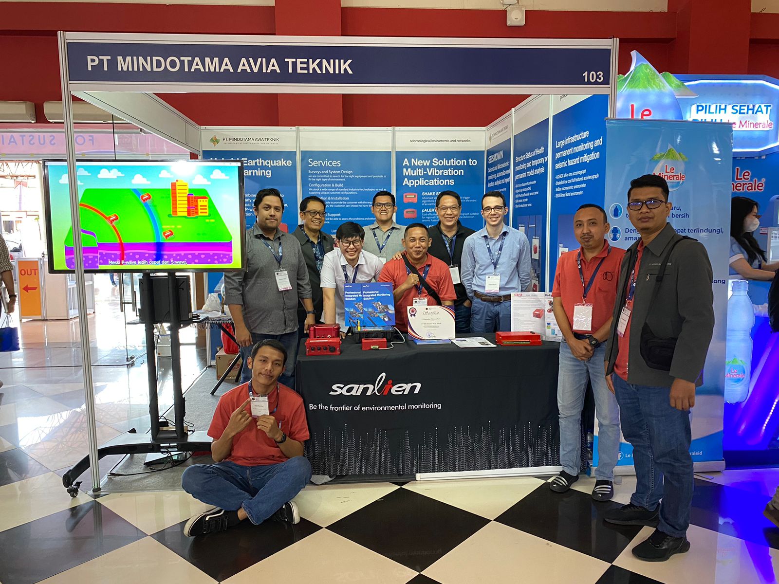 Mindotama Showcases Cutting-Edge Seismic Technology at JIEXPO Exhibition